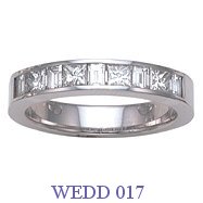 Diamond Wedding Ring - WEDD 017